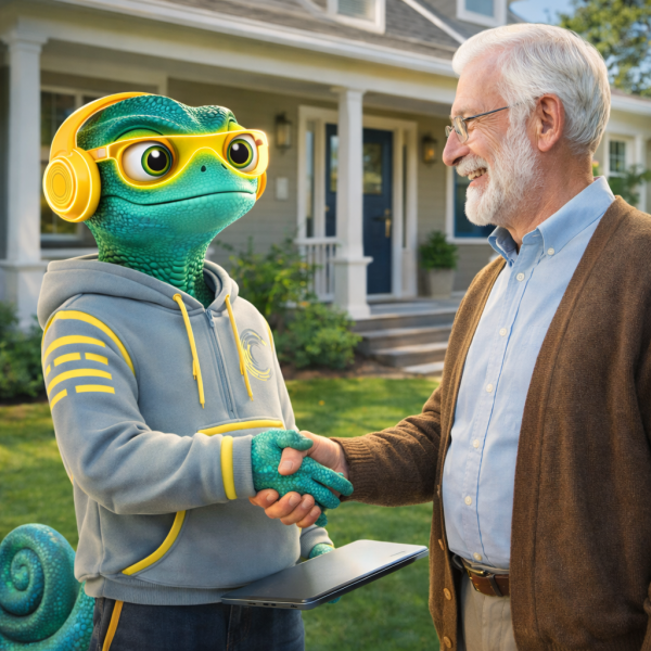 Kameleon - prosty przekaz